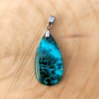 Crisocola con malaquita