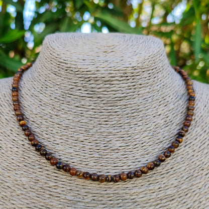 Tiger's eye necklace