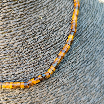 Tiger's eye necklace