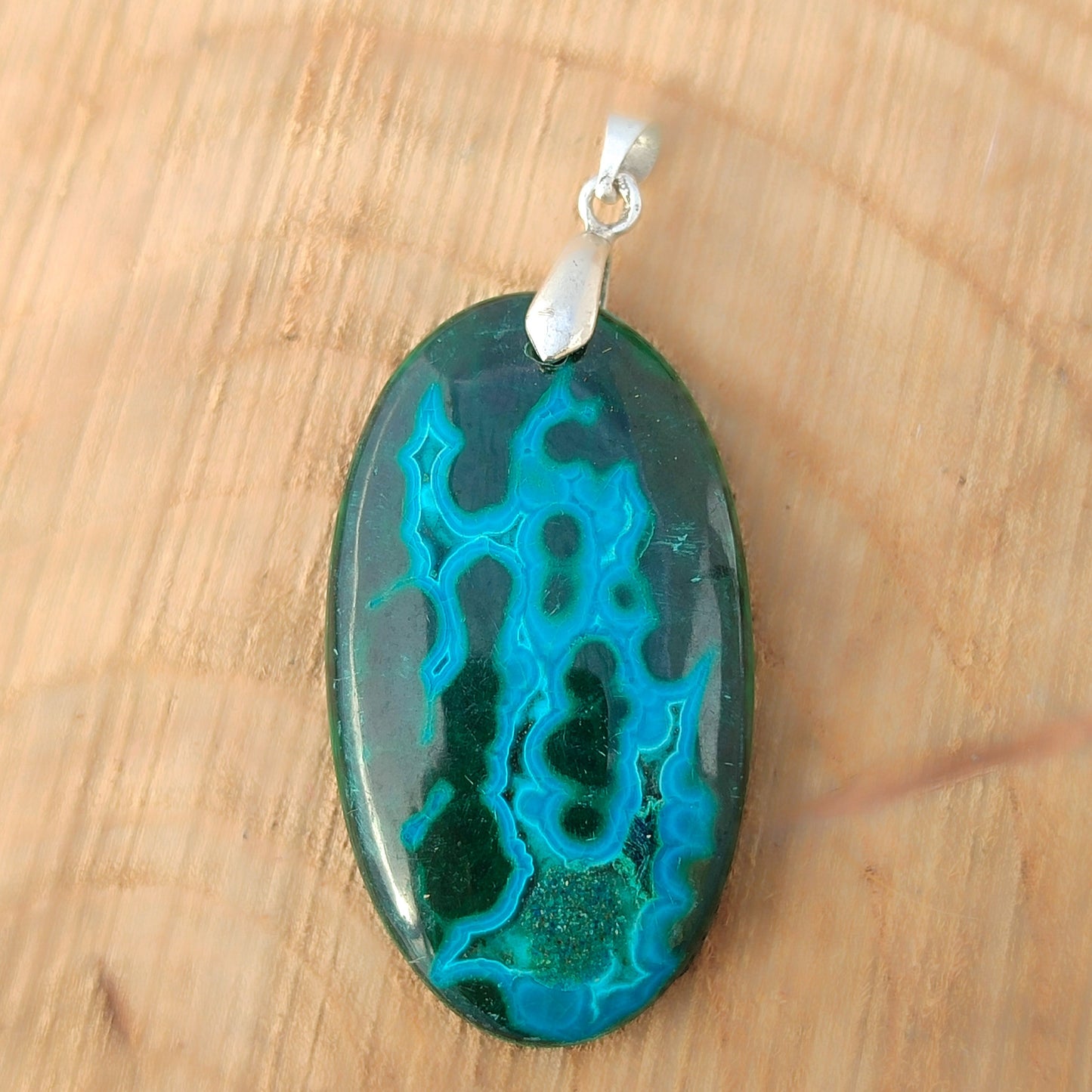 Crisocola con turquesa