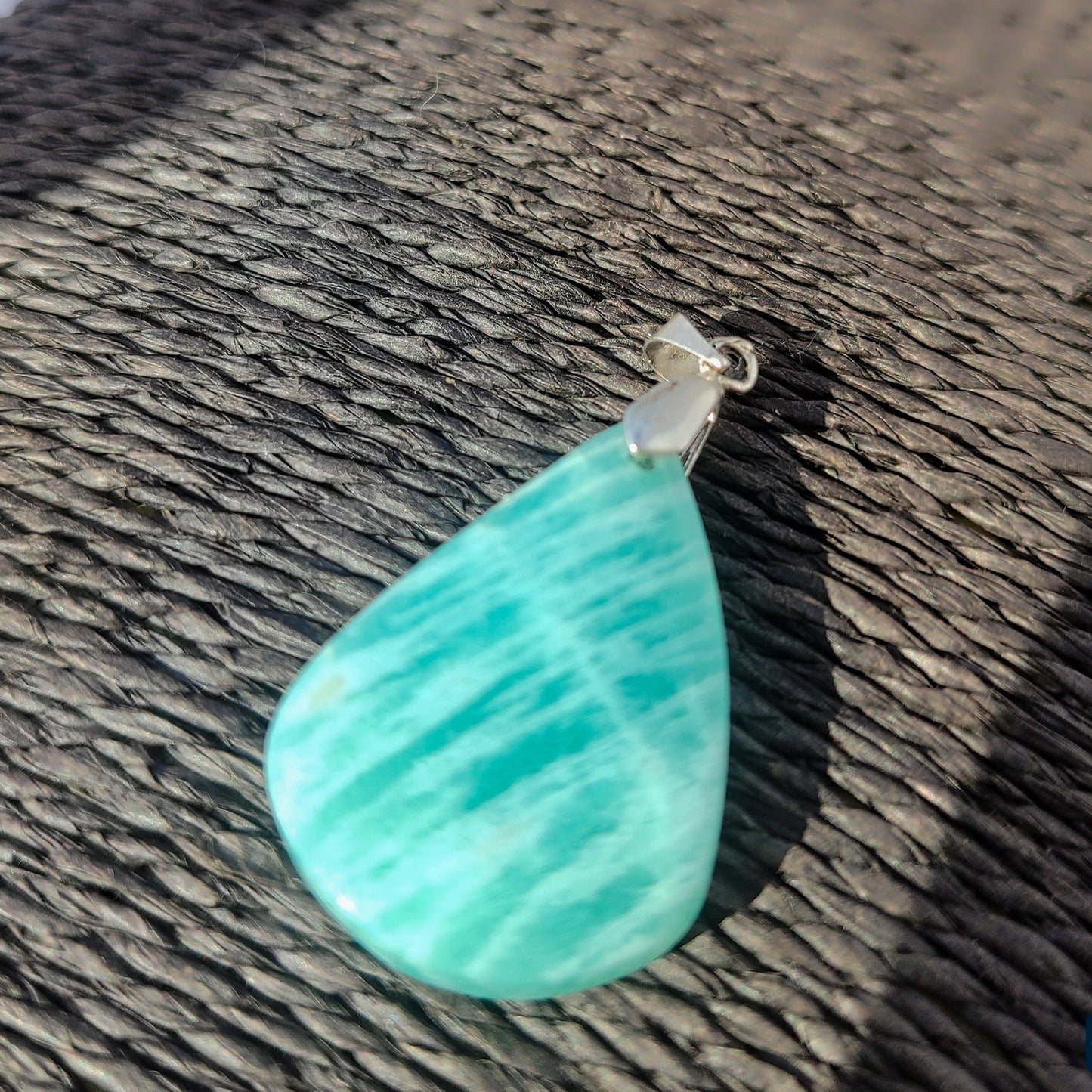Colgante de amazonita