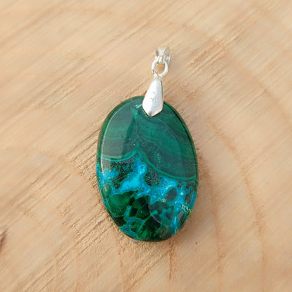 Crisocola con malaquita