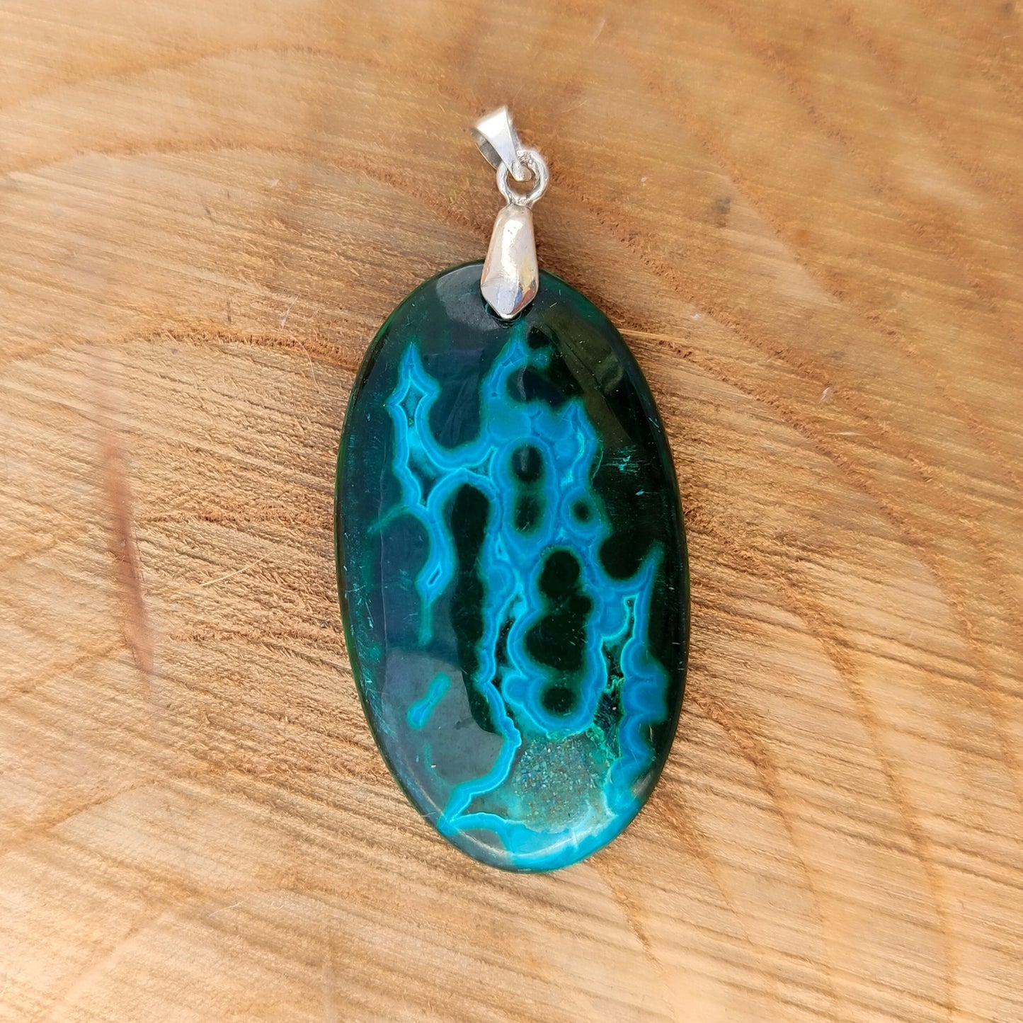 Crisocola con turquesa