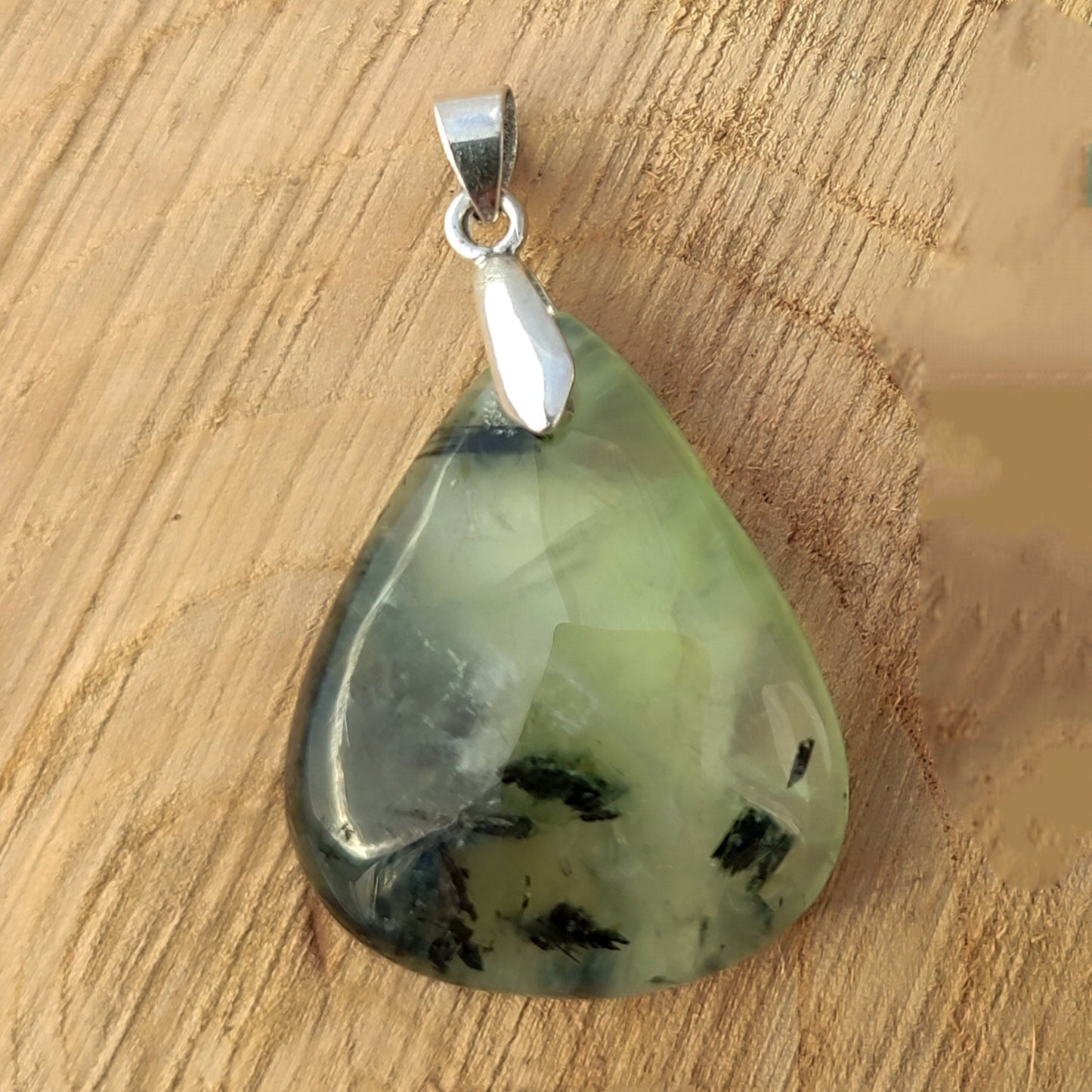 Colgante de Prehnita