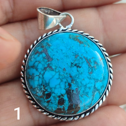 Colgante de Turquesa Natural | Joyería de la India